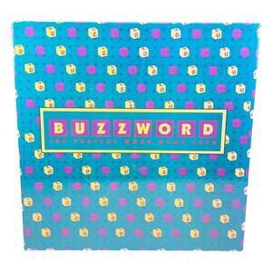 Buzzword Vintage Word Game 1995 Fast-Paced Family Game Excellent Preowned Condit